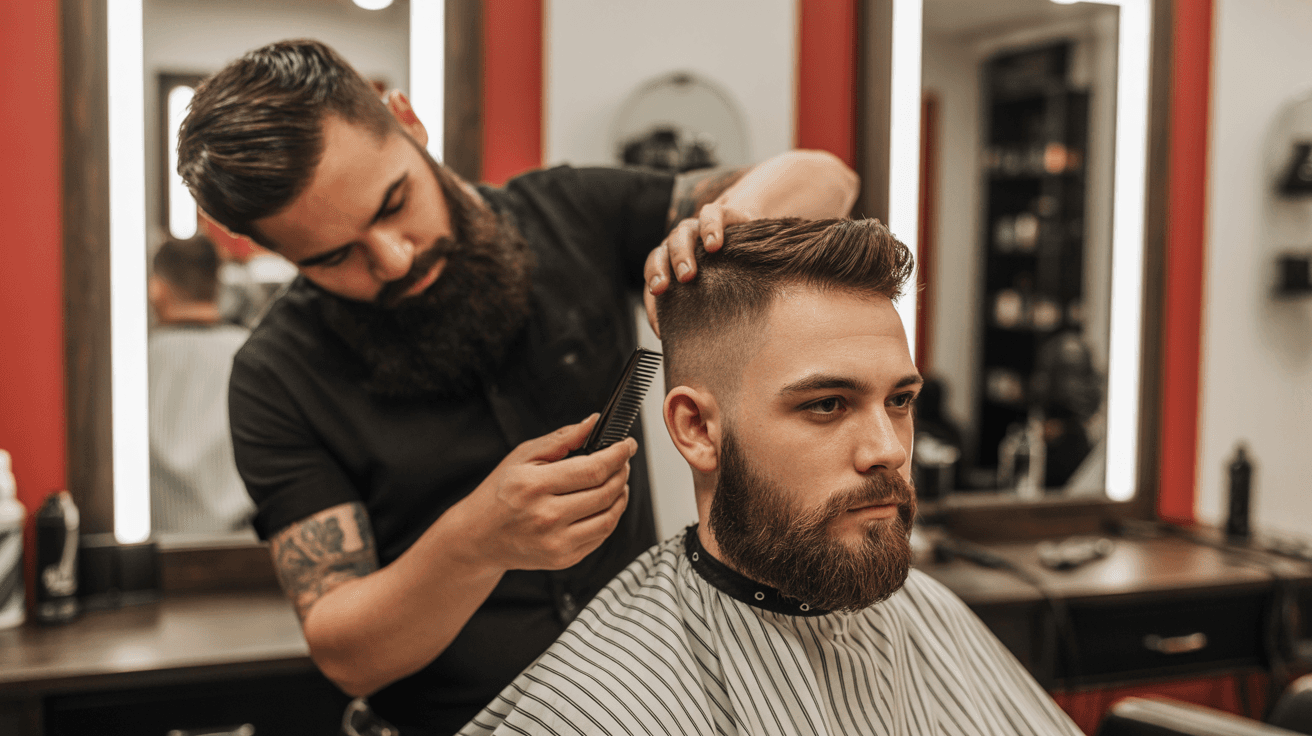 Herren – Haarschnitt & Bartpflege