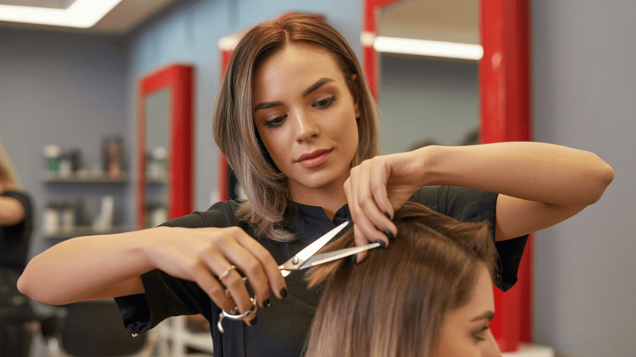Damen – Haarschnitt & Styling